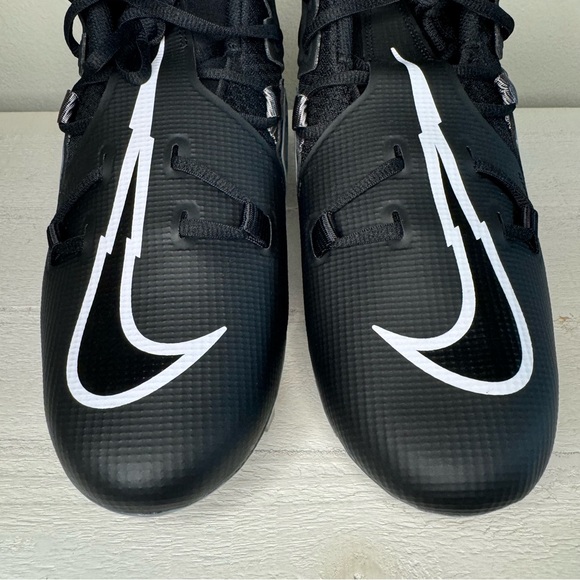 NWOT NIKE Alpha Menace Pro 3 Football Cleat Black Men’s Size 10.5 - Picture 4 of 11